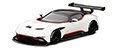 Aston Martin Vulcan (white/black/red).