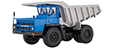 BELAZ-7522 (blue/grey).