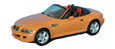 BMW M Roadster (orange).