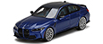 BMW M3 Competition (blue metallic).