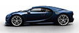 Bugatti Chiron (blue carbon).