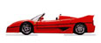 Ferrari F50 Spider (red).