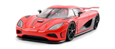 Koenigsegg Agera R (red).