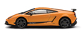 Lamborghini Gallardo LP 570-4 Superleggera (orange metallic).