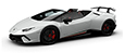 Lamborghini Huracan LP 620-2 Performante Spyder (white).