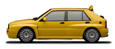 Lancia Delta HF Integrale Evoluzione II 'Gialla' (yellow).