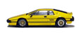 Lotus Esprit Turbo (yellow).