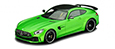 Mercedes-Benz AMG GT R (green).