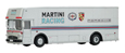 Mercedes-Benz O 317 Race Car Transporter - Team Porsche Martini Racing (silver).