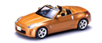 Nissan Fairlady 350Z Roadster (orange metallic).