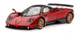 Pagani Zonda F Coupe (red).