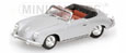 Porsche 356 Cabriolet (silver).