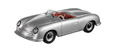 Porsche 356 Nr.1 Roadster (silver).