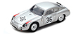 Porsche 356 B Carrera Abarth GTL #36 (silver).