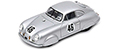 Porsche 356 SL #46 (silver).