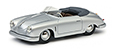 Porsche 356 Cabriolet (silver).