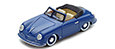 Porsche 356 Cabriolet (blue).