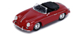 Porsche 356 A 1600 Convertible D (red).