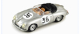 Porsche 356 A #36 (silver).