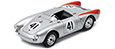 Porsche 550 Spyder #41 (silver).