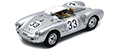 Porsche 550A #33 (silver).