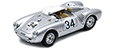 Porsche 550A #34 (silver).