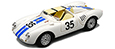 Porsche 550A #35 (white).