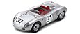 Porsche 718 RSK #31 (silver).