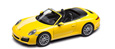 Porsche 911/991 Carrera 4S Cabriolet (yellow).