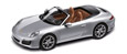 Porsche 911/991 Carrera S Cabriolet (silver).