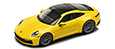 Porsche 911/992 Carrera 4S (yellow).