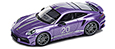 Porsche 911/992 Turbo S 'China 20th Annyversary Edition'(violet).