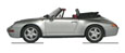 Porsche 911/993 Cabriolet (silver).