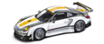 Porsche 911/997 GT3 RSR (white/gray/yellow).