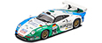 Porsche 911 GT1 #28 (white/green).