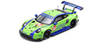 Porsche 911/991 RSR #99 (green/blue).