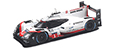 Porsche 919 hybrid Presentation 24h Le Mans (white/red/black).