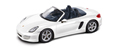 Porsche Boxster (white).