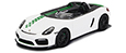 Porsche Boxster Bergspyder (whit/green).