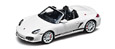 Porsche Boxster Spyder (white).