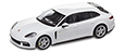 Porsche Panamera 4 E-Hybrid Sport Turismo (white metallic).