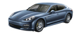 Porsche Panamera 4S (blue metallic).