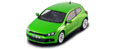 VW Scirocco (green metallic).